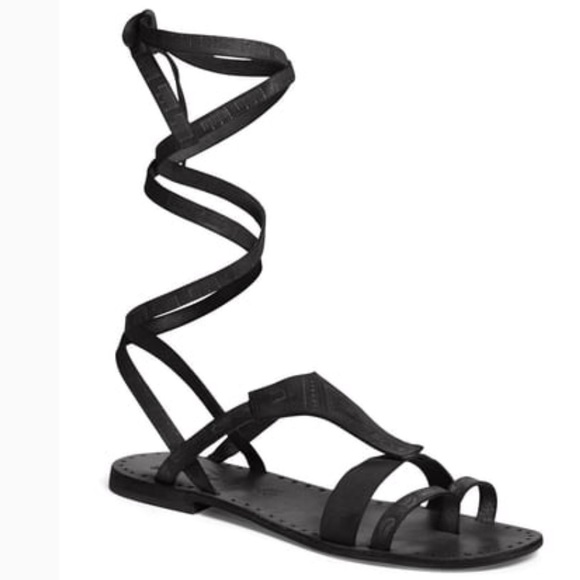 Free People Shoes - Free People Oliviera Gladiator Sandal Black